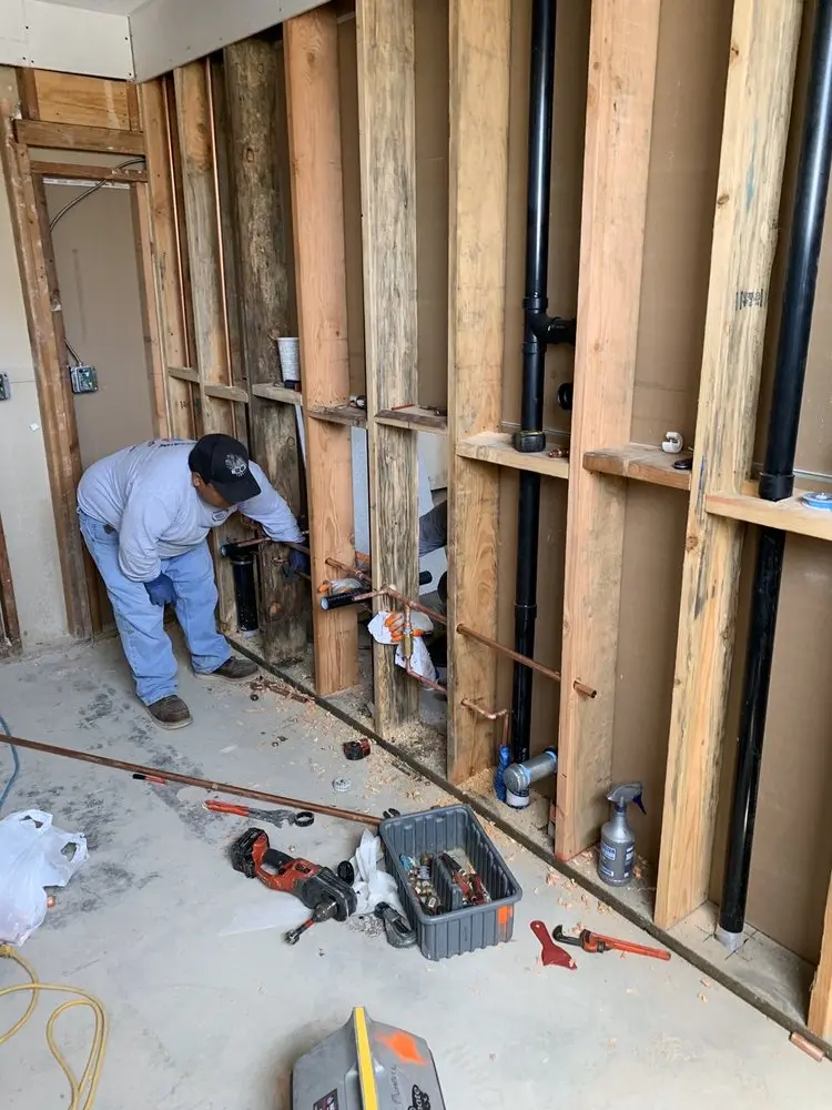 Commercial rough-in plumbing for Gas Line Repair in Pacolet